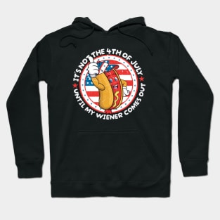 4th of july - weiner america Hoodie